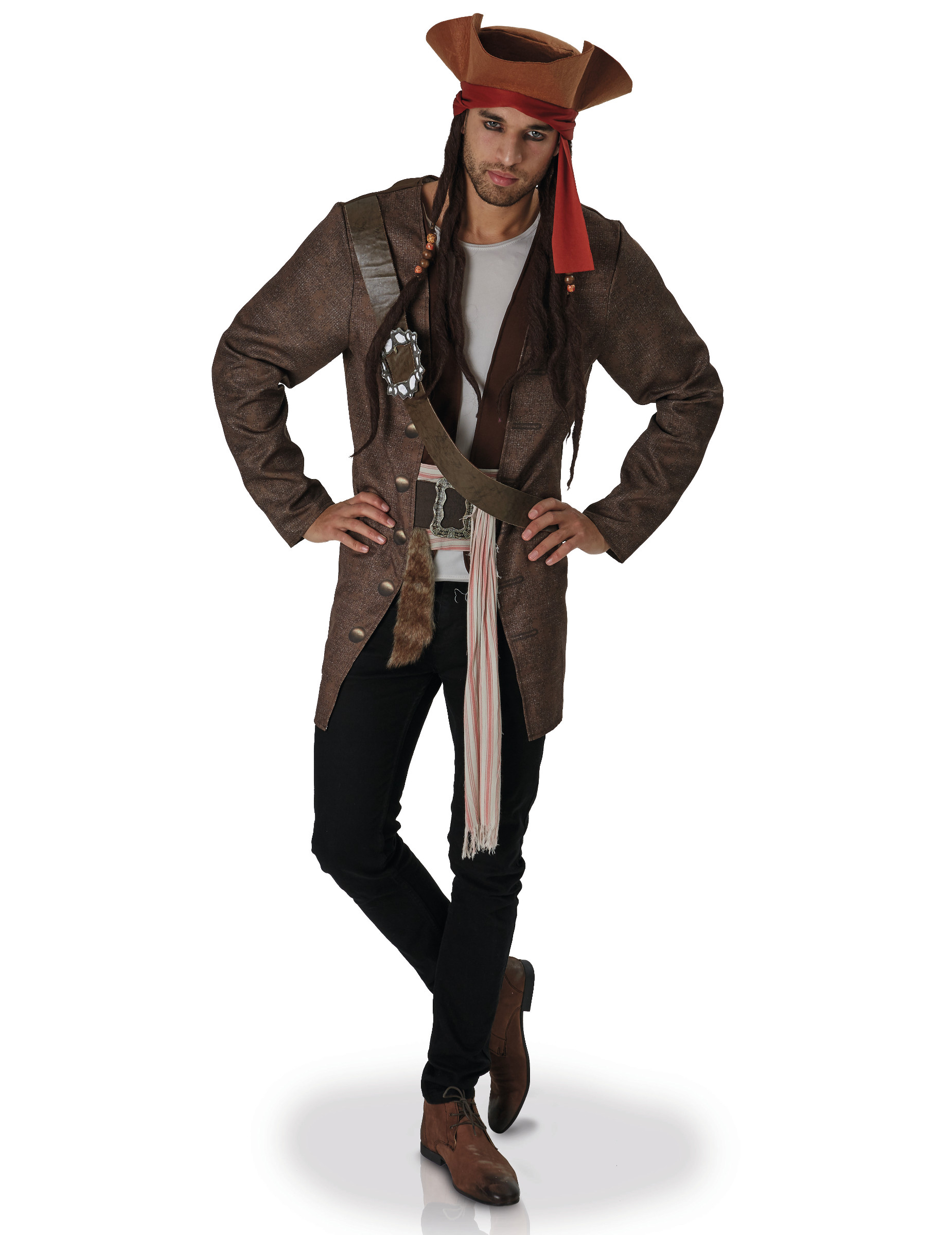 Jack Sparrow™ Piratenkostüm für Erwachsene: Kostüme für Erwachsene,und günstige Faschingskostüme Jack Sparrow™ Piratenkostüm für Erwachsene: Kostüme für Erwachsene,und günstige Faschingskostüme